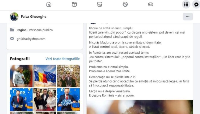 Falcă Maduro dictatura