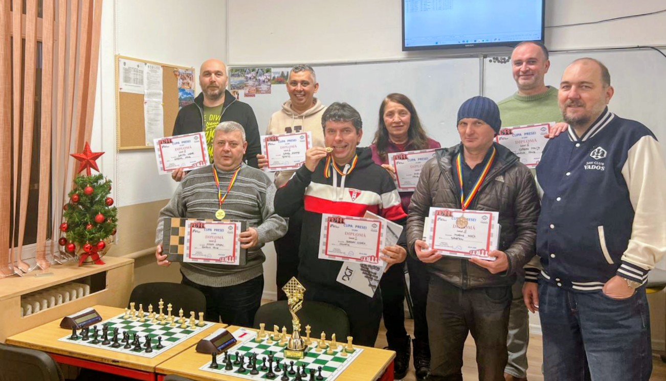 Cupa Presei la șah de la Vados Arad: Ediția a XIX-a începe promițător!