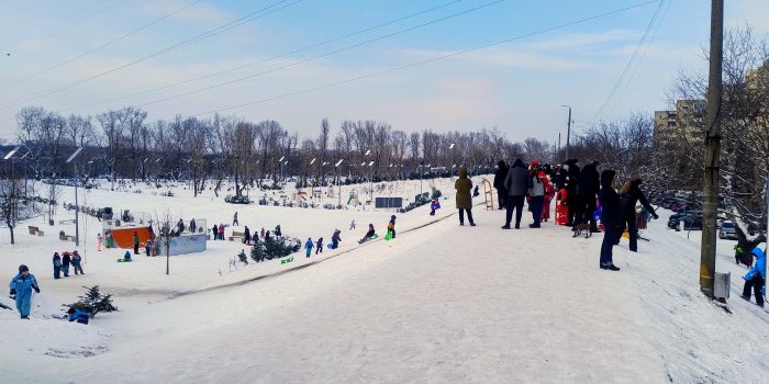 Poza pentru articolul Digul din zona Micălaca 300 – atracția acestor zile albe / GALERIE FOTO