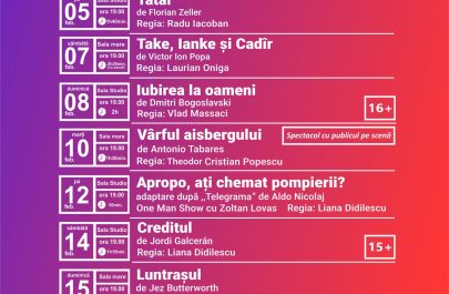 Luna plină de teatru 2026