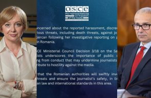 OSCE plagiat sercan ministrul justiţiei