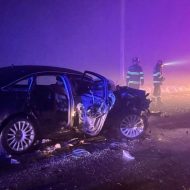 Accident mortal la ieșire din Curtici spre Sântana. Un tânăr de 32 de ani a decedat, iar alți doi au fost răniți grav
