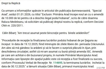 drept replică