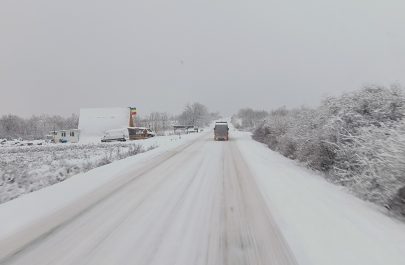 drum ineu sebiș zăpadă