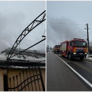 Incendiu izbucnit la o casă în localitatea Craiva