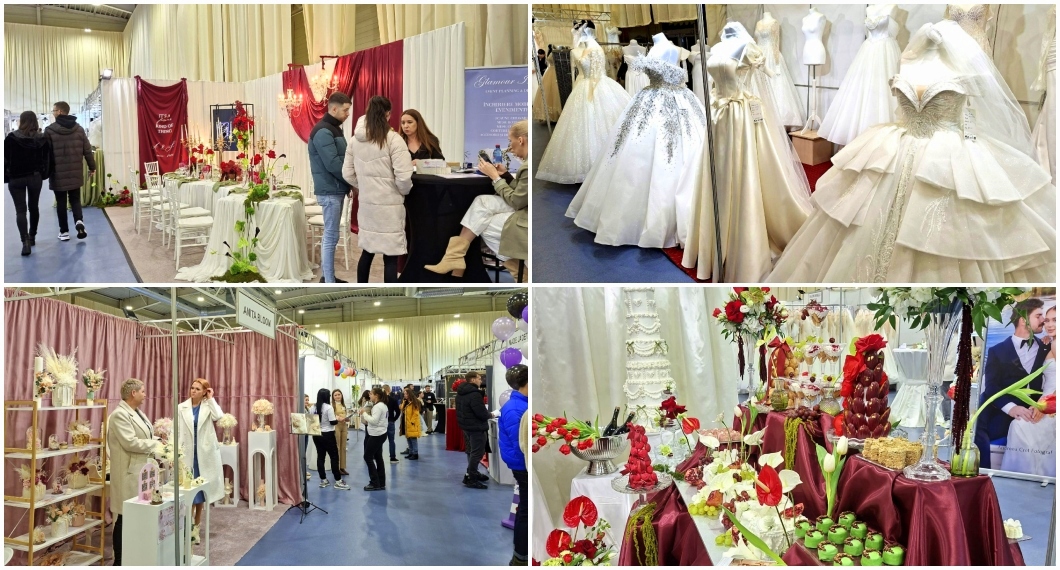 Poza pentru articolul Magia nunților, readusă la Expo Arad. S-a deschis târgul Petreceri de Vis