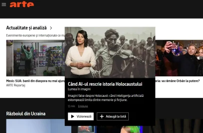 ARTE streaming actualitate analiza