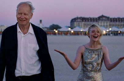Stellan Skarsgård Elle Fanning Sentimental Value Oscar
