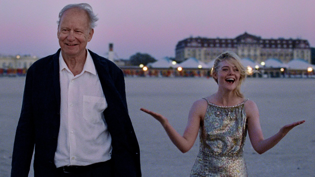 Stellan Skarsgård Elle Fanning Sentimental Value Oscar