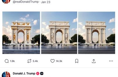 arc de triumf trump