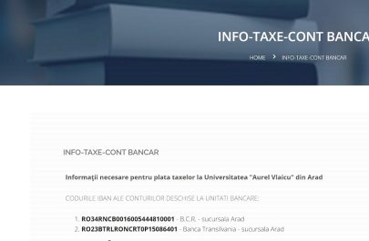 audit extren uav cont bancar