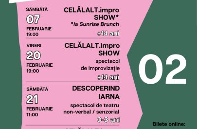 celalalt teatru program februarie 2026
