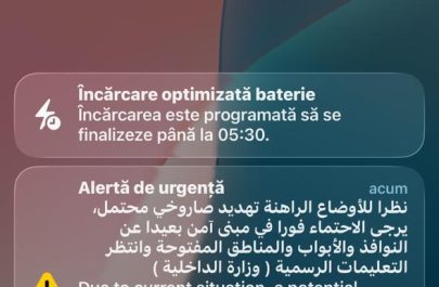 mesaj alertă dubai