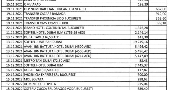 Poza pentru articolul Cuba, Dubai, Canada. Audit exploziv la UAV Arad: un card fără limite, legat la taxele studenților și plăți fără acte justificative!