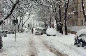zăpadă București