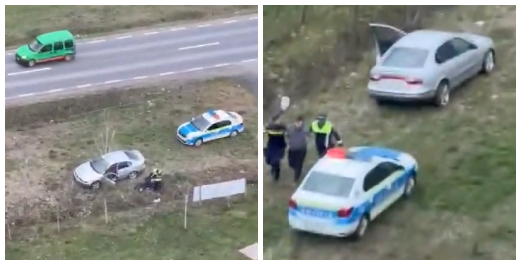 Poza pentru articolul VIDEO. Arestare filmată din avion la Șiria! Un tânăr de 23 de ani din localitate a fost adus în cătușe la secția de poliție din localitate