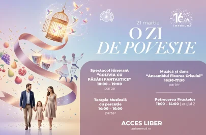 Atrium Mall 16 ani O zi de poveste 21 martie