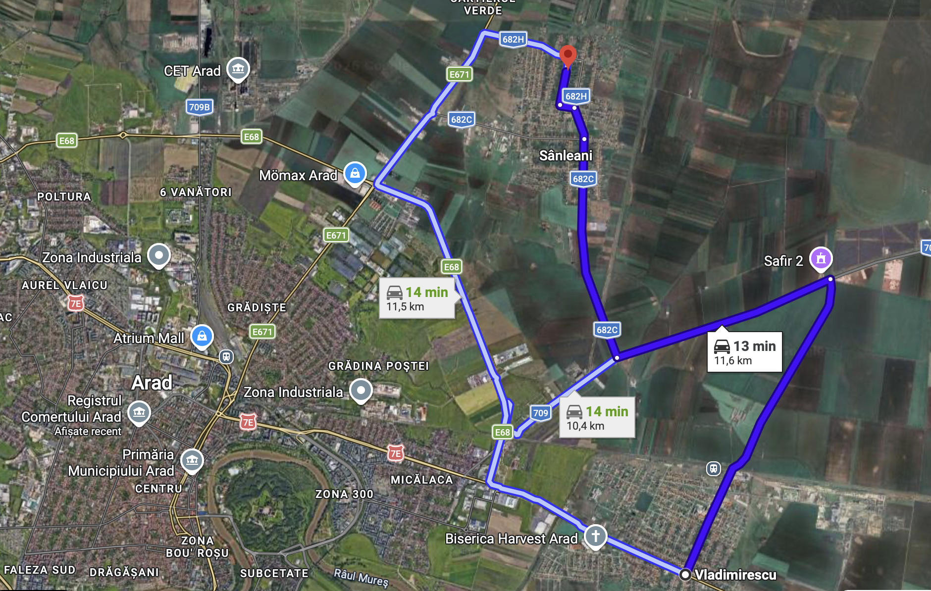 Poza pentru articolul Conform propunerii premierului, Aradul ar putea coordona dezvoltarea metropolitană, iar Vladimirescu și Livada ar deveni primării de sector