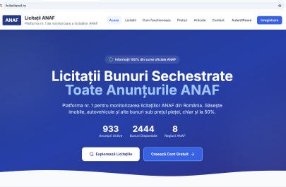 site ANAF clonat