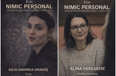 Iulia Dragoș - Alina Vasilijevic - Nimic Personal - eligibil Premiile Gopo 2026