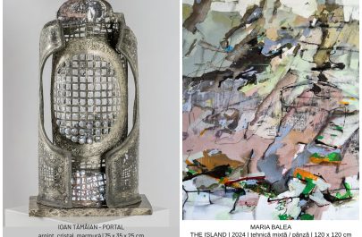 Sculptorul în sticlă Ioan Tămâian din Sibiu și pictorița Maria Balea din Arad - After 5