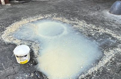 VIDEO: „Explozie” de grăsime în curtea McDonald's din centrul Aradului