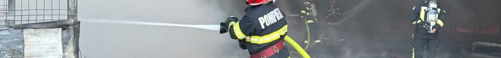 incendiu stins fabrica polistiren