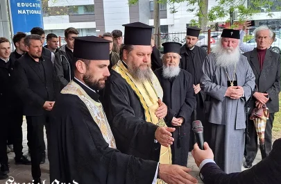 Bust dedicat lui Vasile Stroescu la ISJ Arad (1)