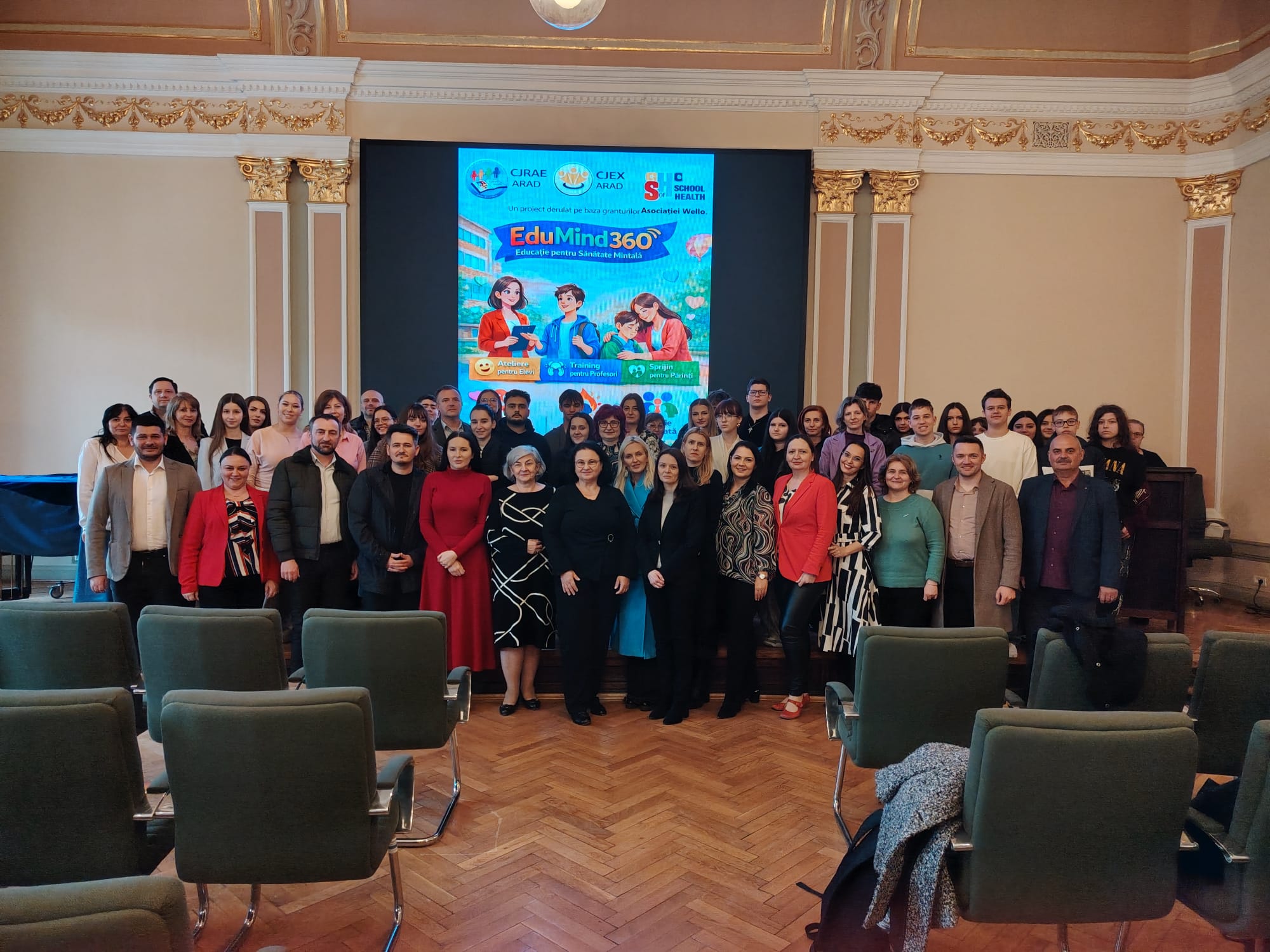 Poza pentru articolul EDUMIND360, prezentat la Sala Marii Uniri: un proiect care își propune transformarea comunității școlare din Arad