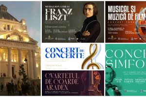 Filarmonica Arad aprilie medalion coral Franz Liszt muzica de film