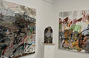 Finisajul expoziției de pictură și artă decorativă Maria Balea & Ioan Tămâian