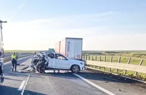 Lider politic român, ucis într-un accident violent pe A1, în vestul țării