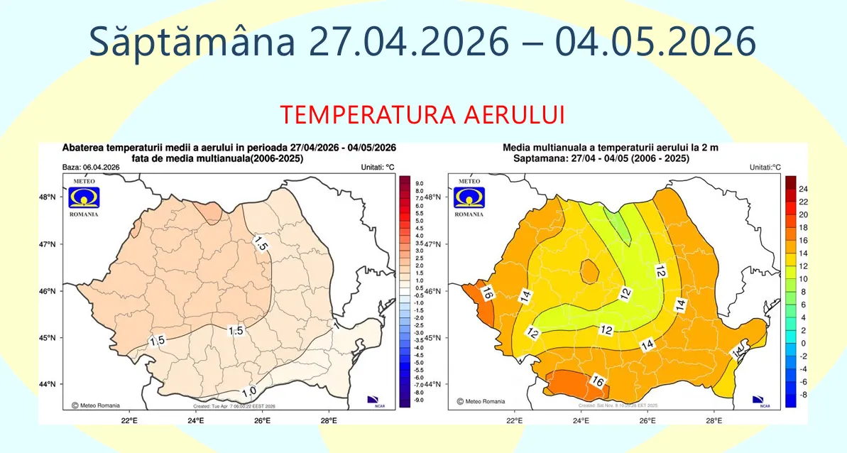 Meteo început de aprilie mai rece decât normalul, urmat de o încălzire treptată spre finalul lunii (4).webp