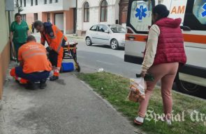 octogenară prăbușită azil
