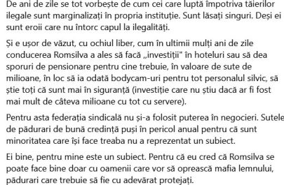 rangeri reactie ministru mediului