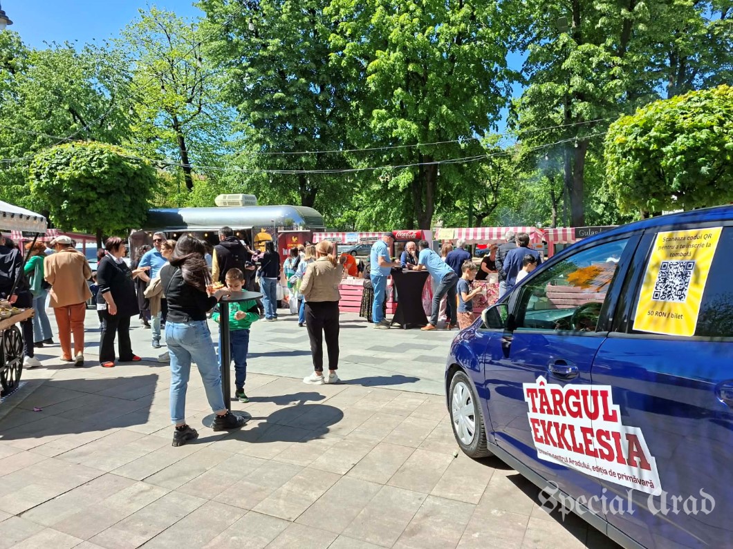 Poza pentru articolul Centrul Aradului, animat de Târgul Ekklesia: produse artizanale, muzică și sprijin pentru un proiect al comunității