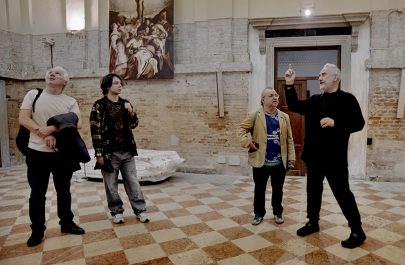 Arhitectul arădean Claudiu Ionescu - pavilion Republica Moldova - Bienala de Artă Veneția (1)