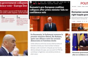 Căderea Guvernului Bolojan, în presa internațională_ instabilitate, austeritate și o alianță controversată