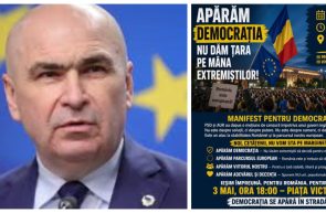 Miting de susținere pentru premierul Ilie Bolojan, la Oradea