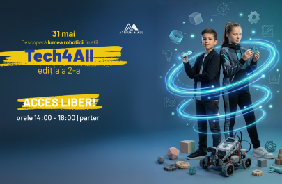 Weekend dedicat copiilor, tehnologiei și talentului la Atrium Mall