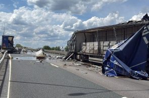accident camioane