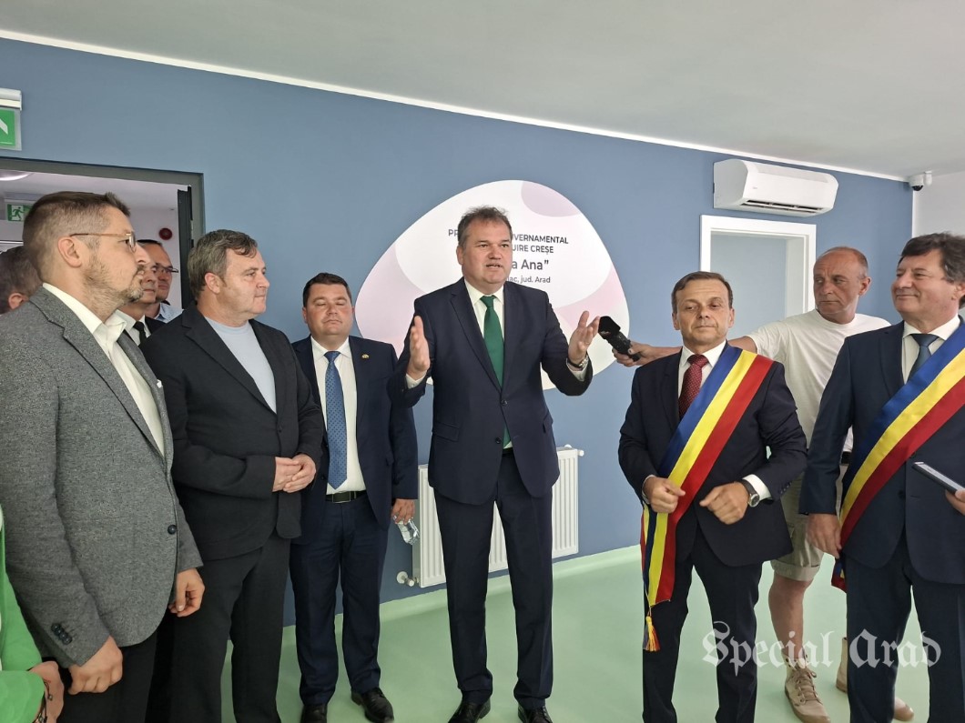 ministrul dezvoltării la creșă Nădlac