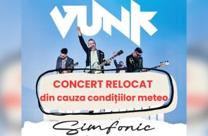 Concertul Vunk Simfonic din această seară se mută în sala Filarmonicii Arad