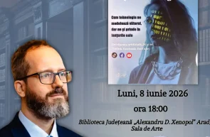 Conferință și lansare de carte la Bibliotecă - Între libertate și captivitate digitală de conf. univ. dr. Andrei Drăgulinescu