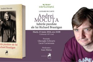 Lansare de carte Iubirile pierdute ale lui Richard Brautigan de Andrei Mocuța, la Cărturești