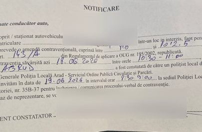 amenda parcare abrud