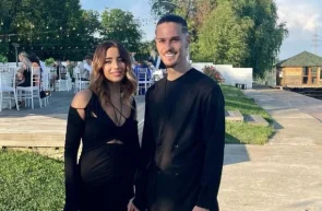 Dennis Man și soția sa