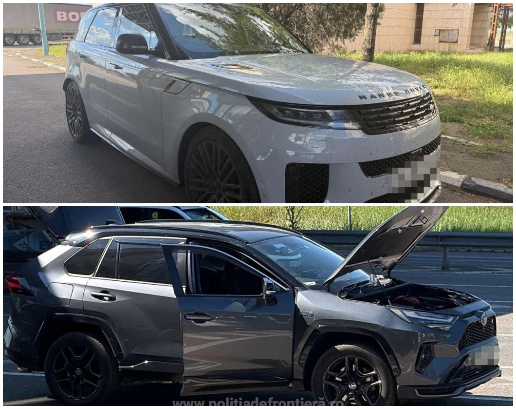 două autoturisme Nădlac șoferii