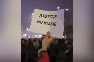 justitie nu mafie - protest
