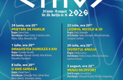 program teatrul de vară 2026